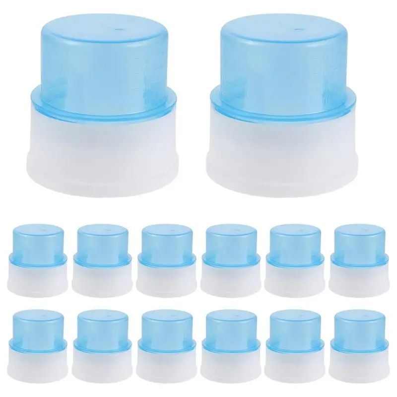 ABUL-40PCS Refill Detergent Container Caps-Groove Bottle Cap Threaded Screw Top For Pour-Detergent Bottle Lid Spare Parts