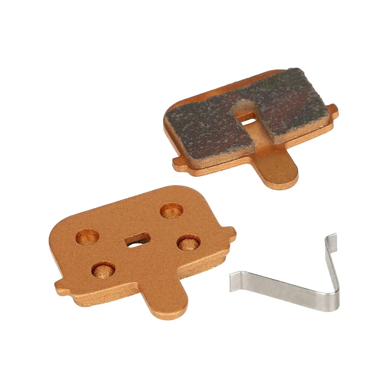 Rectangular Hollow Sintered Brake Pads Made of Bronze for Kugoo G Booster Electric Scooter High-Temp Performance