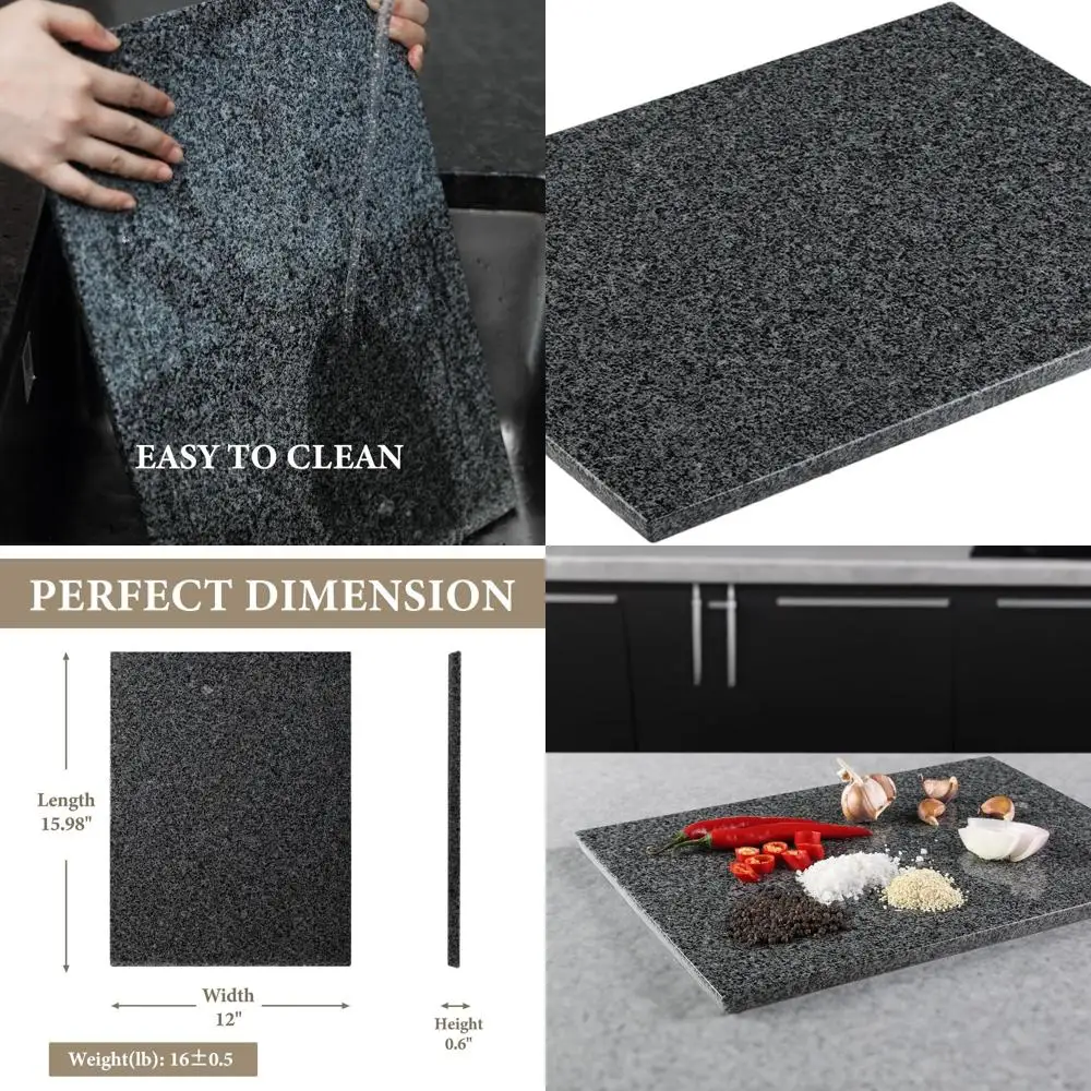 

16x12 Inch Handcrafted Marble Cutting Board - Ideal for Cheese, Charcuterie, and Pastry, Perfect Wedding or Housewarming Gift