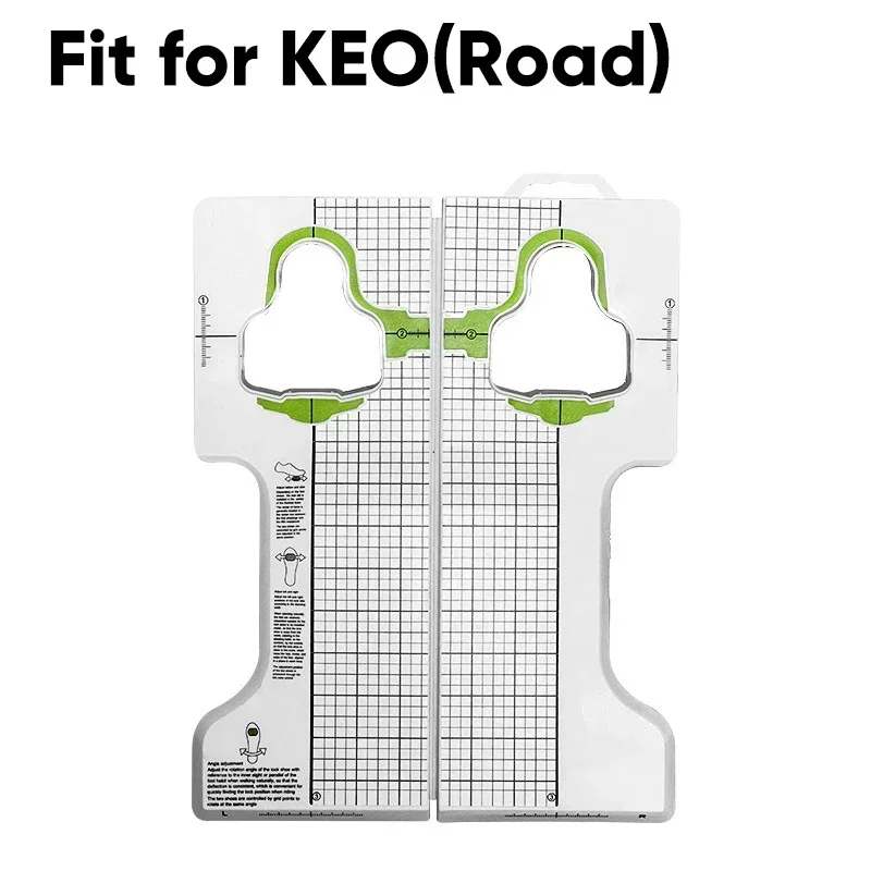 for SPD/KEO Bicycle Pedal Cleat Tool Adjustment MTB Road Bike Lock Pedal Alignment Tools Self Lock Shoes Cleats Riding Accessori