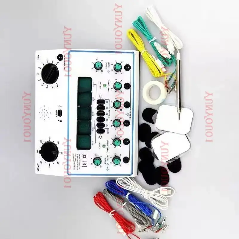 AAAAA  Pulse Electrotherapy Device Electronic Acupuncture Machine Medical Acupunctoscope Physiotherapy Equipment Massager