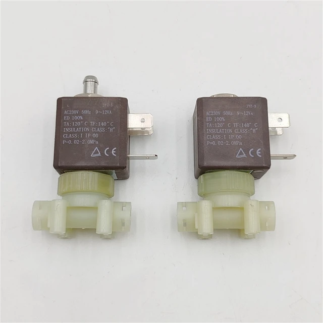 Elettrovalvola Two-way Three-way 230V 50Hz Solenoid Valve For Coffee Machine High-temperature Resistant Electromagnetic Control Valve Acqua e vapore — dettaglio 4