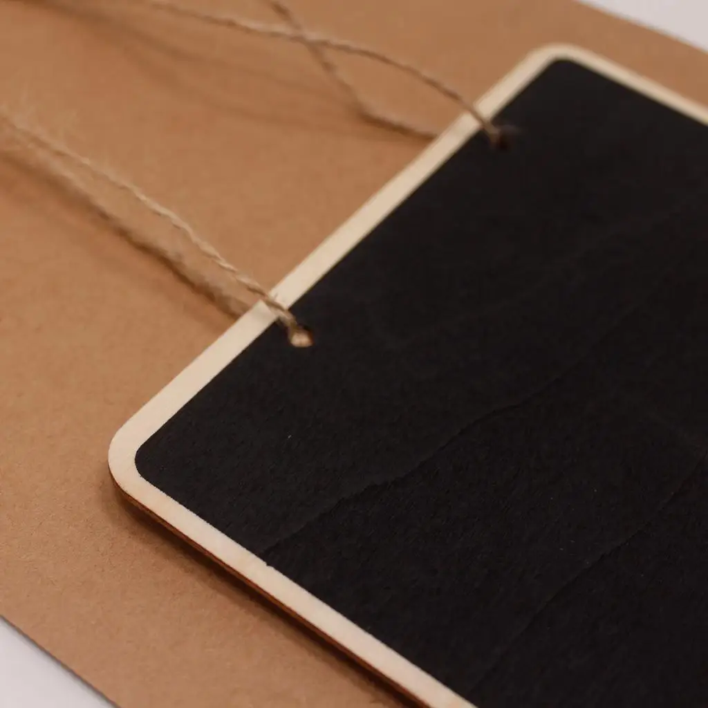 4 Stuks Kleine Hangende Krijtbord Blackboard Memo Tuinplant Teken Notitie Markering