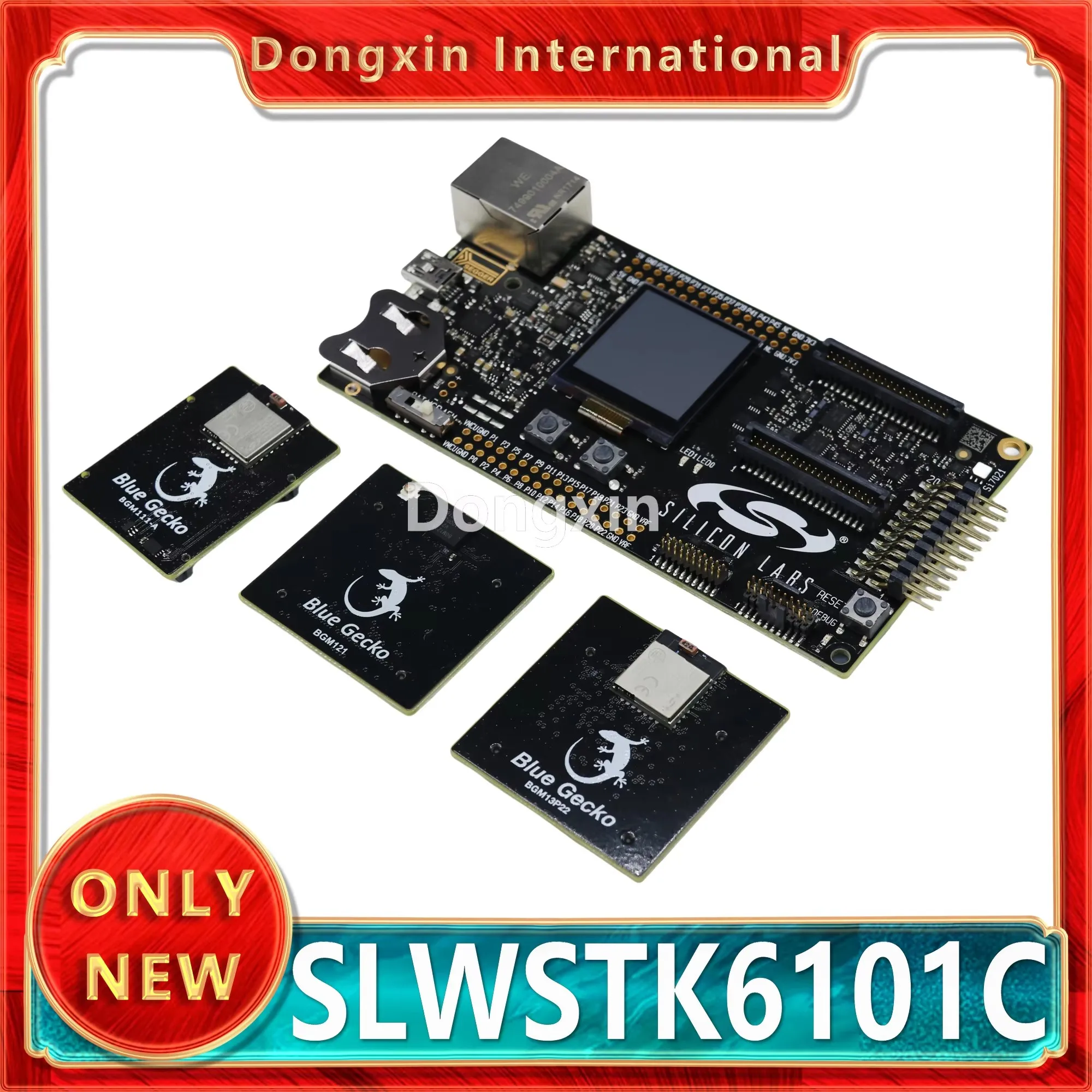

SLWSTK6101C Original BGM121 Blue Gecko SiP Module Wireless Development Kit