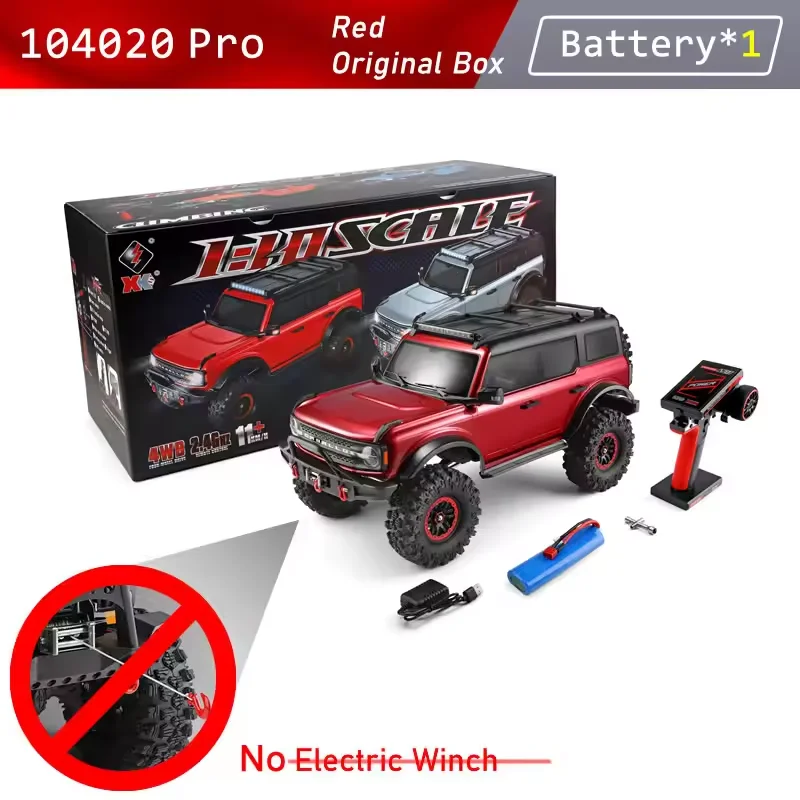 Wltoys 1:10 104020/104026/104010 Rc Cars Winch Professional 4x4