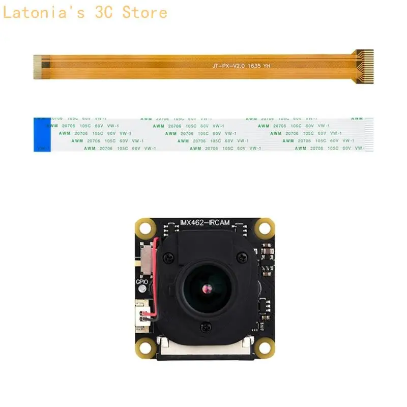 2MP Industrial IMX462 Camera 90 Degree DFOV Starlight Camera for Imaging Monitoring Application X3UB