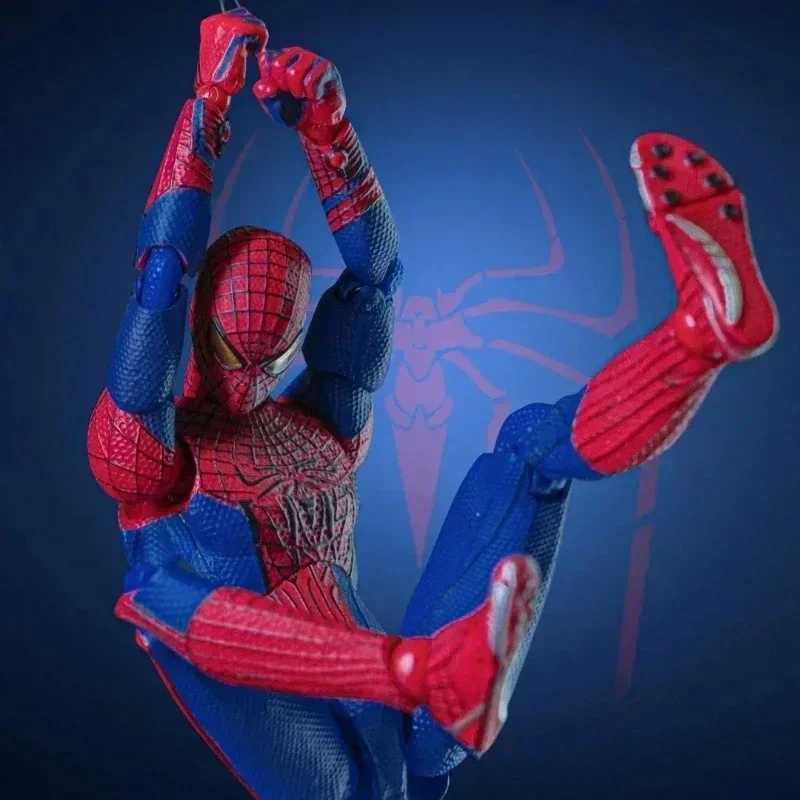 متوفر في المخزون Ct Toys سبايدرمان مافيكس 001 بيتر باركر أندرو غارفيلد الرجل العنكبوت المذهل Shf أنيمي عمل نموذج لجسم اللعب #3