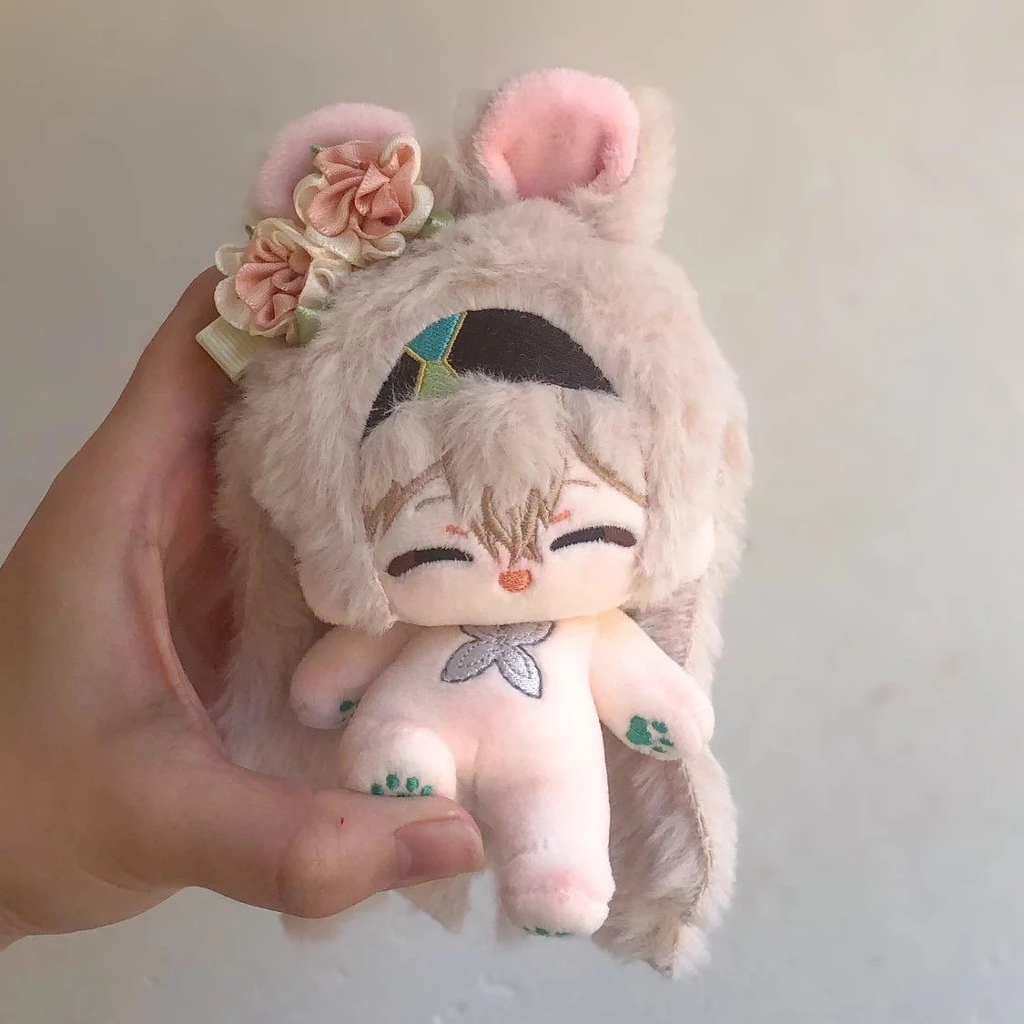 Anime Honkai: Star Rail Firefly Cosplay 10 cm Peluche Bambola di cotone Cartone animato Burattino carino Maumet Nudo Giocattoli per bambini Regalo di Natale