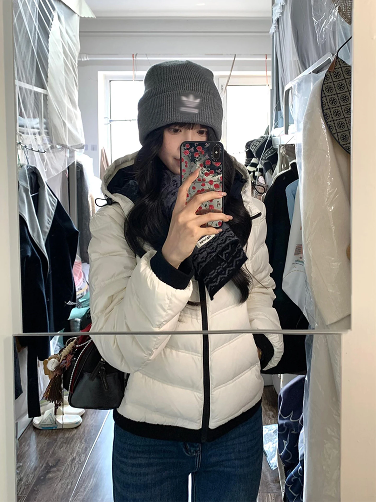 

Утепленная женская зимняя куртка-пуховик в американском стиле для активного отдыха, с капюшоном, на молнии, с длинными рукавами, теплая, с защитой от холода