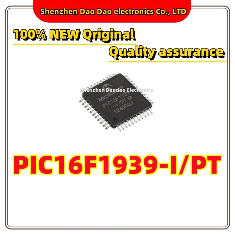 

PIC16F1939-I/PT PIC16F1939 TQFP-44 Microcontroller chip IC new original