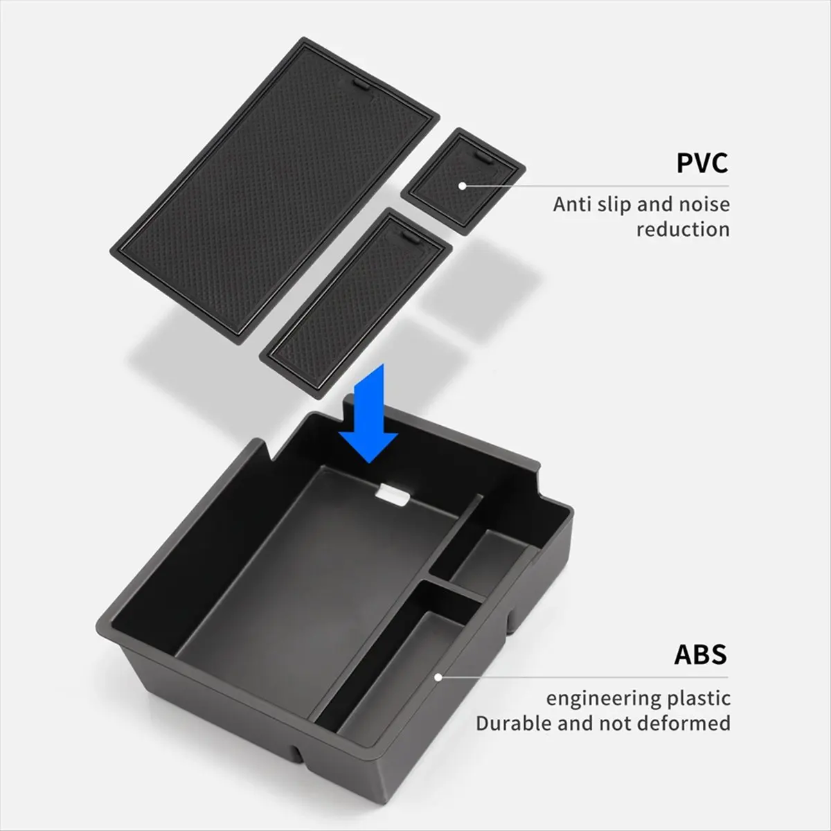 Super Sale Car Center Console Armrest Storage Box for Chery Omoda 5 C5 E5 T34 FX 2022-2024 LHD Tray Organizers Accessories Tidyi