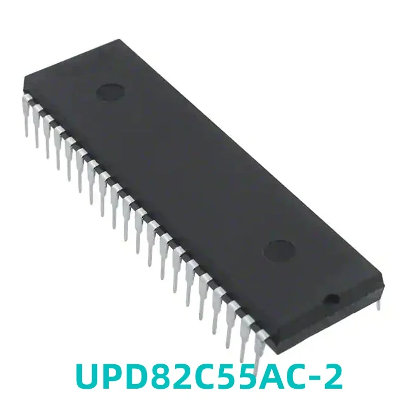 1PCS UPD82C55AC-2 82C55AC-2 DIP-40 SCM Interface Extension Chip IC New