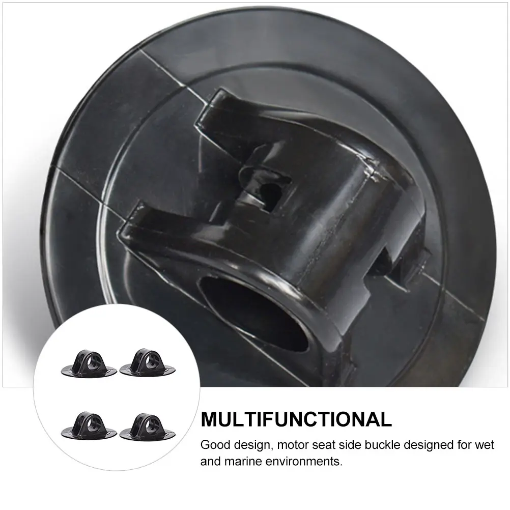 

4pcs Motor Fixing Bracket Material Horizontal Vertical Mount Boat Dinghy Kayak Canoe Engine Clip Stand Service