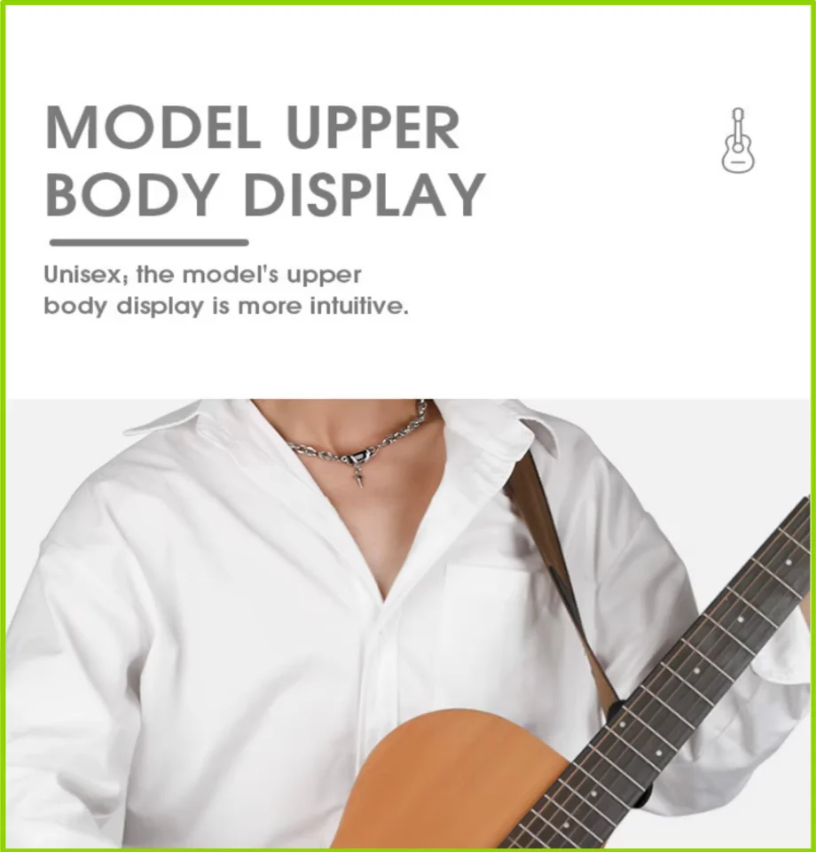 Adjustable Pure Cotton Electric Guitar Strap Portable Cotton Guitar Strap Wear Resistant Easy to Use Instrument Strap