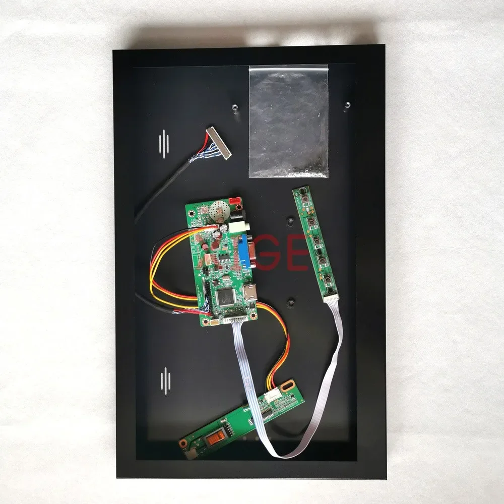 

For LP154WX2 LP154WX5 LP154WX4 58C Controller Drive Board+Metal Case DIY Kit LVDS 30 Pin 15.4" 1280*800 1CCFL LCD Display Screen