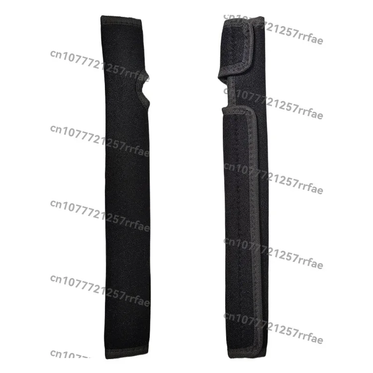 Wheelchair Pipe  Frame Protective   Front Frame Cover Anti-collision Cover Anti-paint Falling Black Elastic