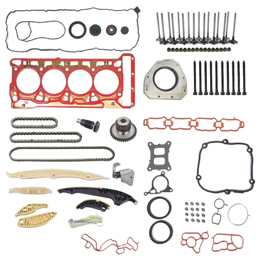 

AP01 Timing Chain Gaskets Valves Kit for VW A3 A4 A6 Q5 TT VW Jetta GLI Passat Golf 1.8T 2.0T CNCE 06K103383K