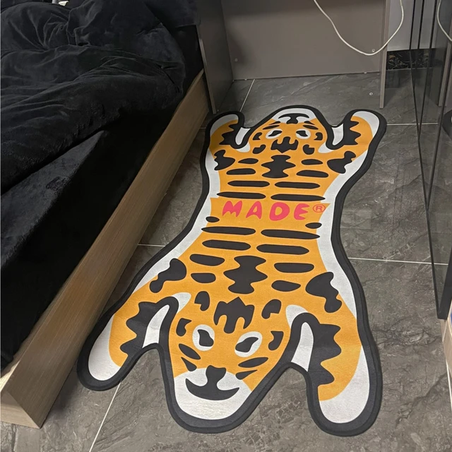 Human Made Lounge Rug Animal Tiger Irregular Carpet Rug Non Slip Bedroom  Carpet Luxury Bedside Carpet Bedroom Home Decor - AliExpress 15