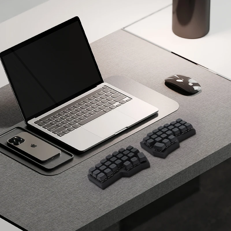 W CORNE V4.1 Split Keyboard DIY Ergonomic Customized Keyboard 2.4G Wireless Hot Swap Pcb VIAL Remap