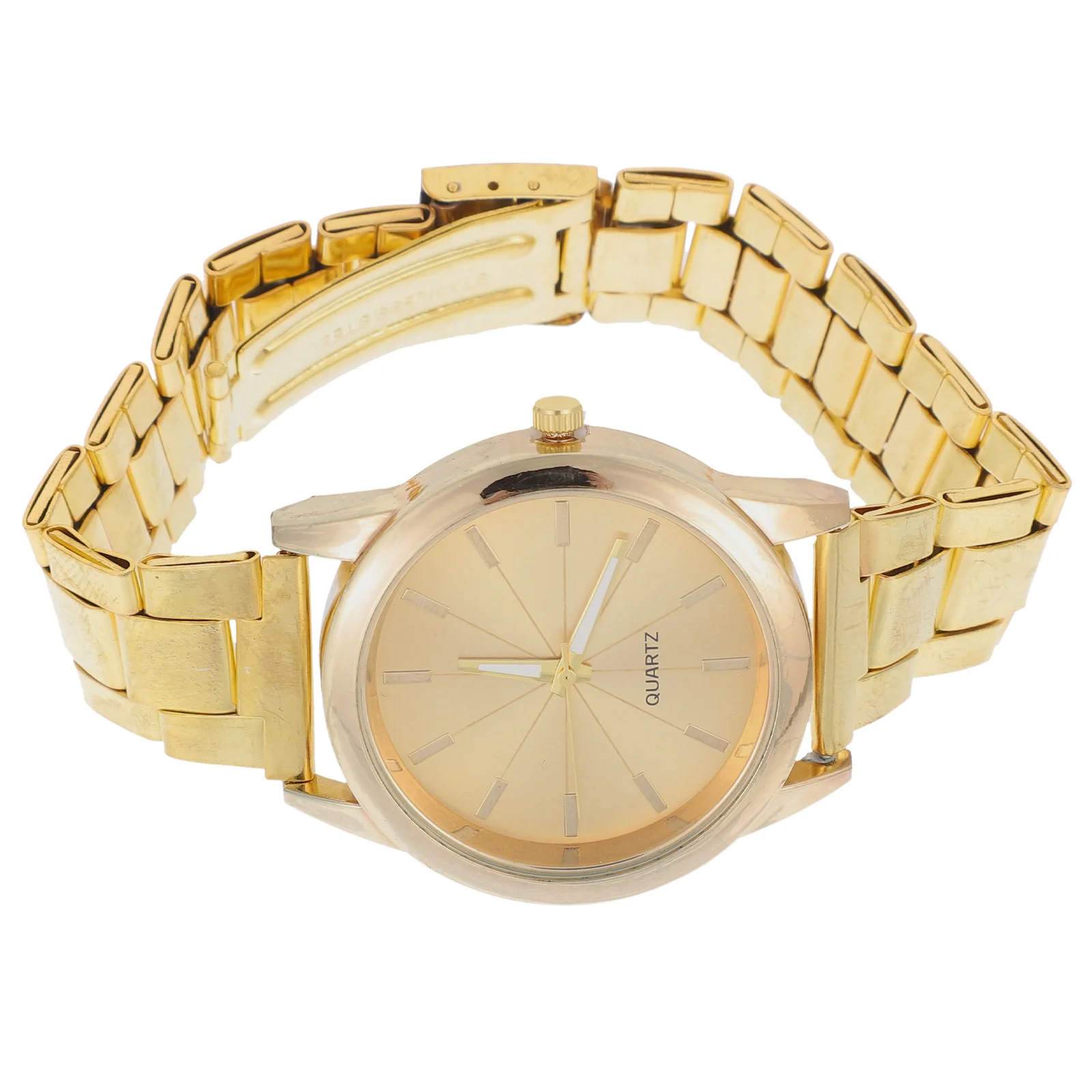 

Gold Ladies Quartz Wristwatch Stylish Waterproof Design for Women Perfect Gift for Christmas New Year Thanksgiving Father's Day