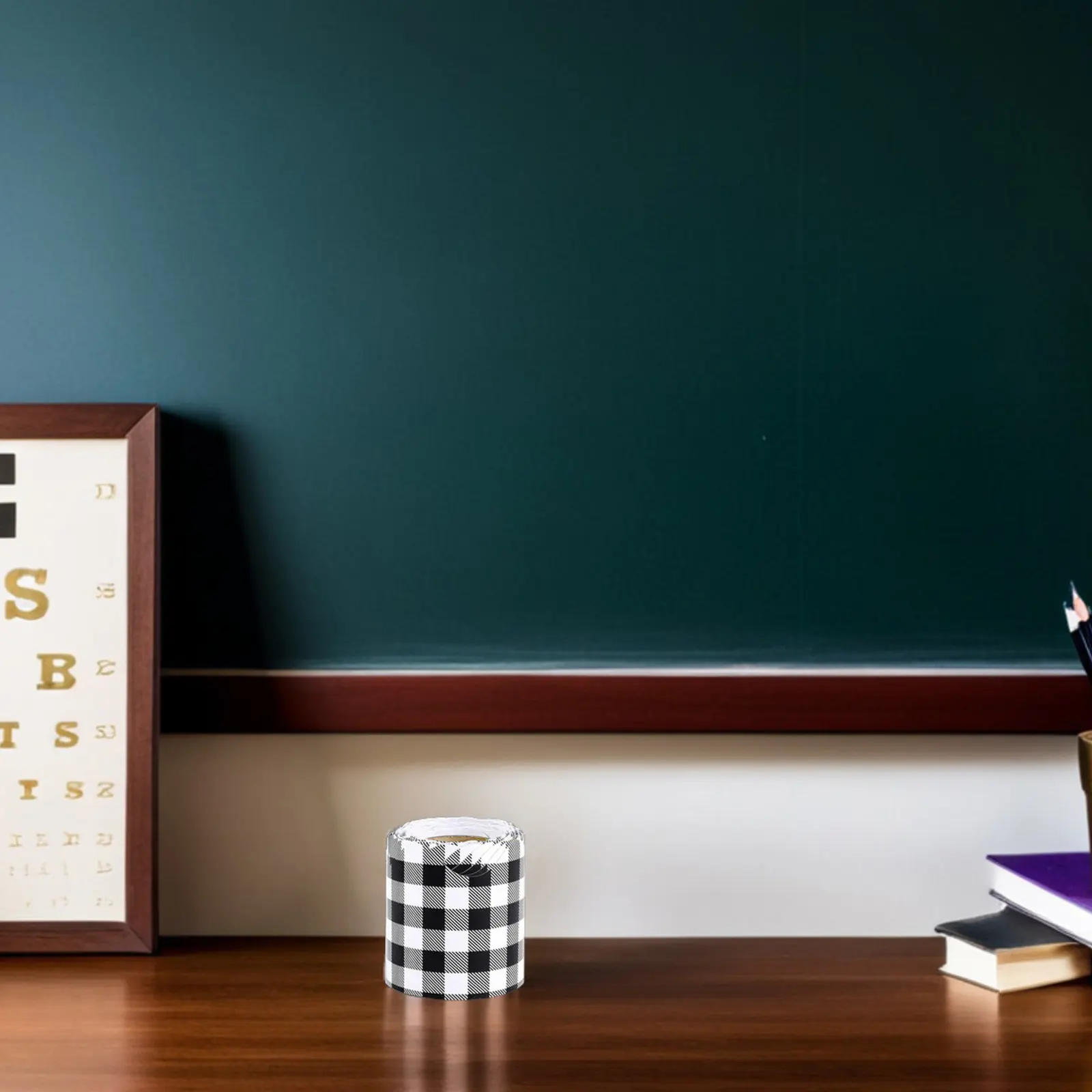 2-rolls-checkered-bulletin-board-borders-black-and-white-scalloped-border-trim-classroom-school-office-decoration-stickers