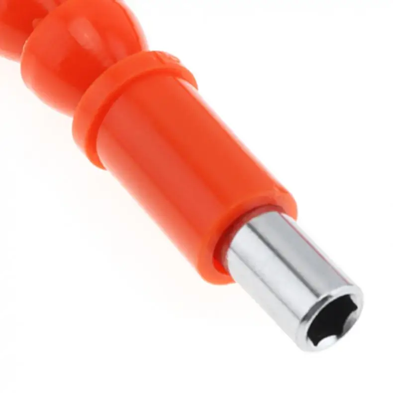 295mm Universal Orange flexible Shaft Flexible Drill Shaft Electric Drill Extension for Screwdriver Head and Drill Connection