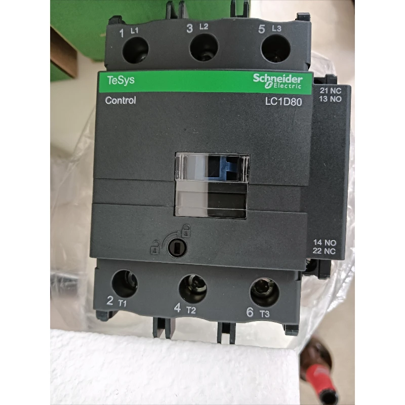 

Schneider Electric LC1D80M7C F7C Q7C E7C 80A 50/60Hz Three Pole AC Contactor Brand New Original LC1D80 220V 110V 380V 48V
