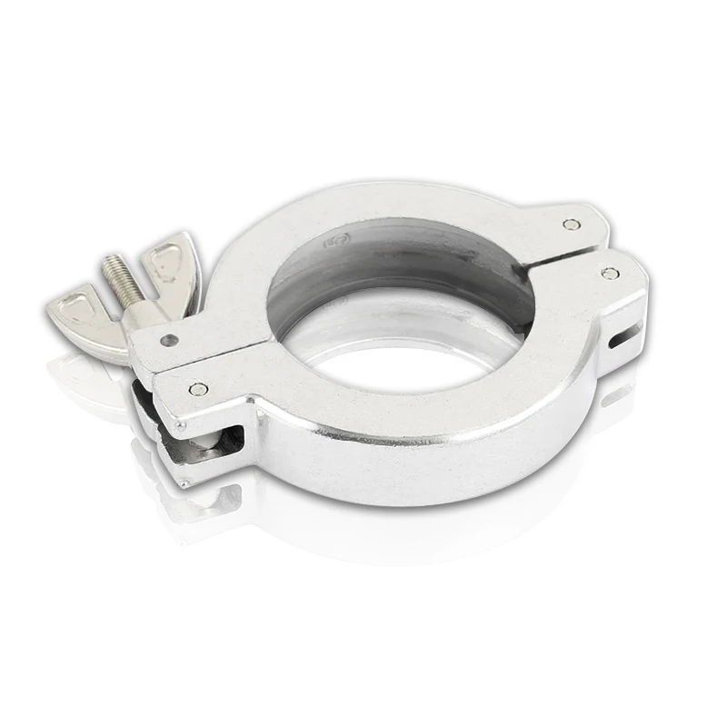 high quality aluminium Single Hinge New KF/NW16 Vacuum Fitting Clamp With Wing Nut