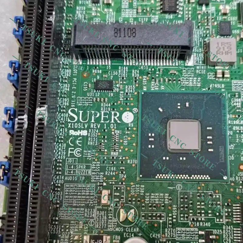 Second hand X10SLV server motherboard tested OK and shipped quickly