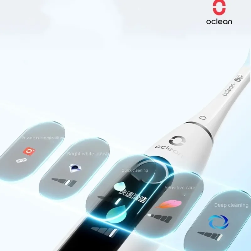Oclean X pro 20 AI Electric Toothbrush for Adults with Micro-Sweep Vibration IPX7 Waterproof Adult Oral Care with Visualization