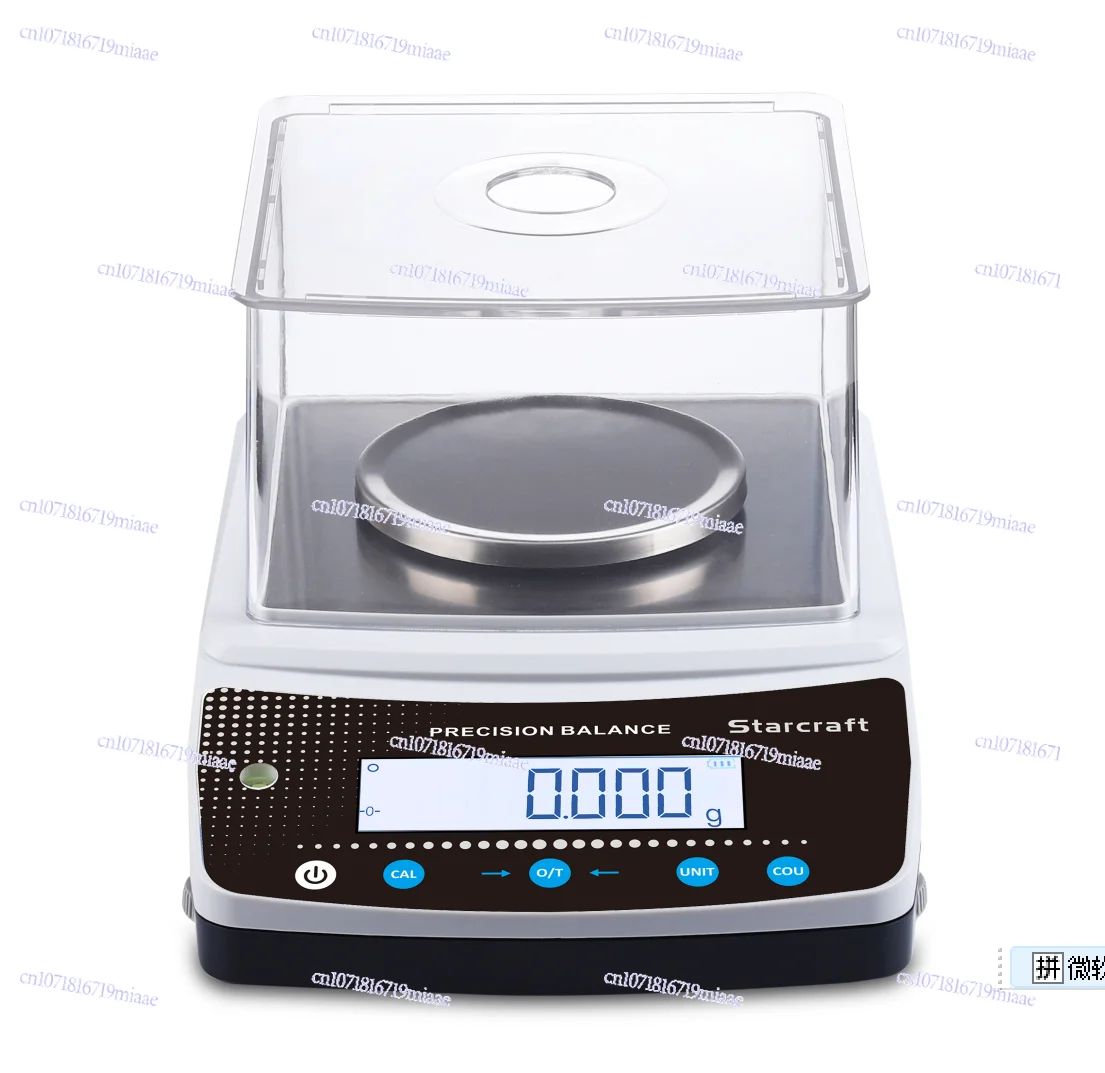 0.001 جرام/210 جرام 510 جرام/1 مللي جرام 5000 جرام/0.01 جرام ميزان دقيق تحليلي للمختبر الإلكتروني مع الزجاج الأمامي