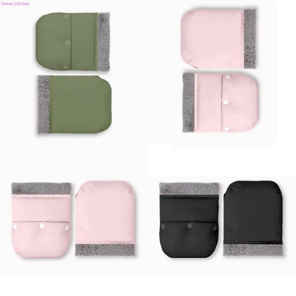 

Перчатки для колясок с термоизоляцией D0JC, ветрозащитные, износостойкие, с быстрой застежкой на кнопку