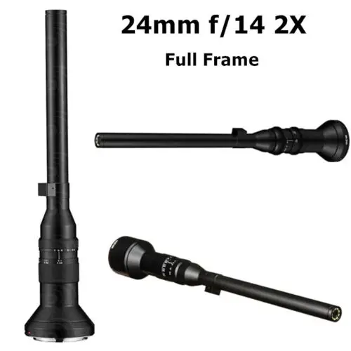 

Venus Laowa 24mm F/14 2x Macro Probe Lens With Built-In Ring Light for Canon EF RF Nikon Z FE Leica L Camera
