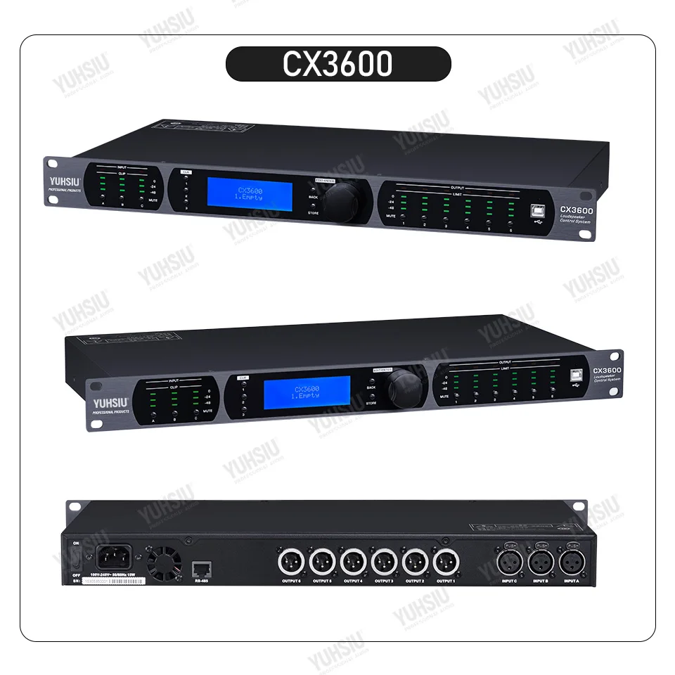 CX4800 Digital Audio Processor DriveRack CX Series Loudspeaker Management System Original Software Mate For Stage performance