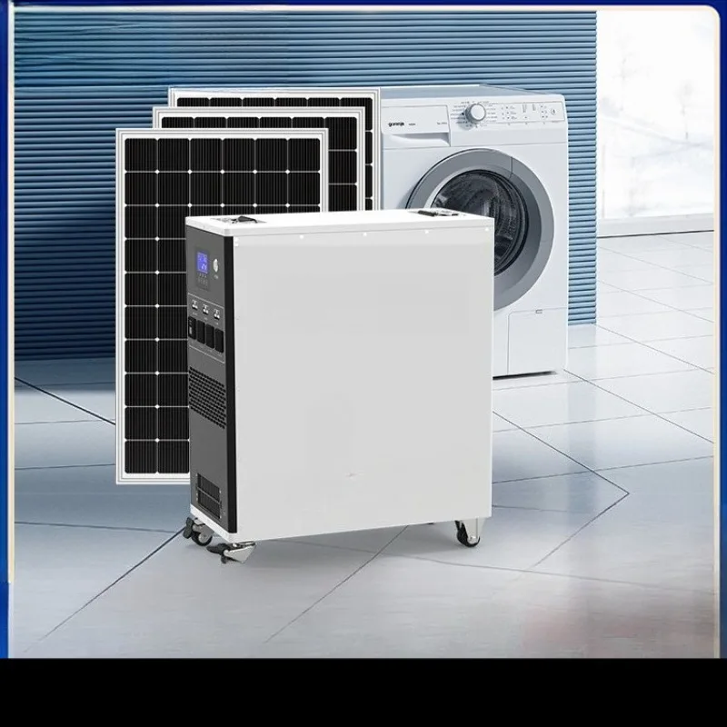 Outdoor Solar Power Generation and Energy Storage System Integrated Unit - Photovoltaic Panel Energy Storage Mobile Power Supply