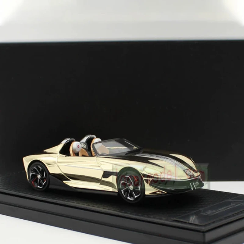 1:43 Scale MG Cyberster Concept Car Convertible All-electric Sports Car Simulation Alloy Car Model Static Collectible Toy Gift