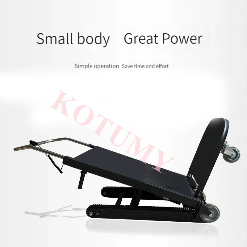 Electric Stair Climbing Machine Hand Trolley Climbing Cart Crawler-type Up And Down Stair Climber Car