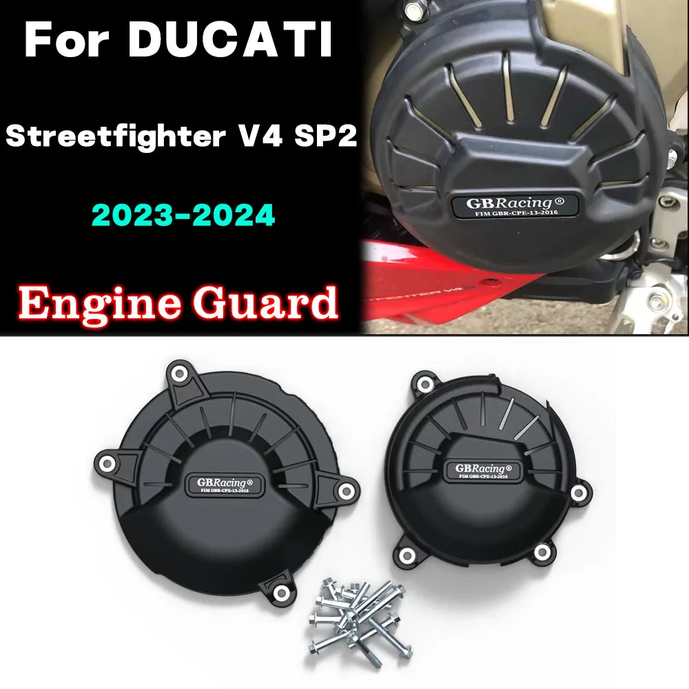 

FOR DUCATI Streetfighter V4 SP2 2023-2024 For GBRacing Motorcycles Engine Protective Cover