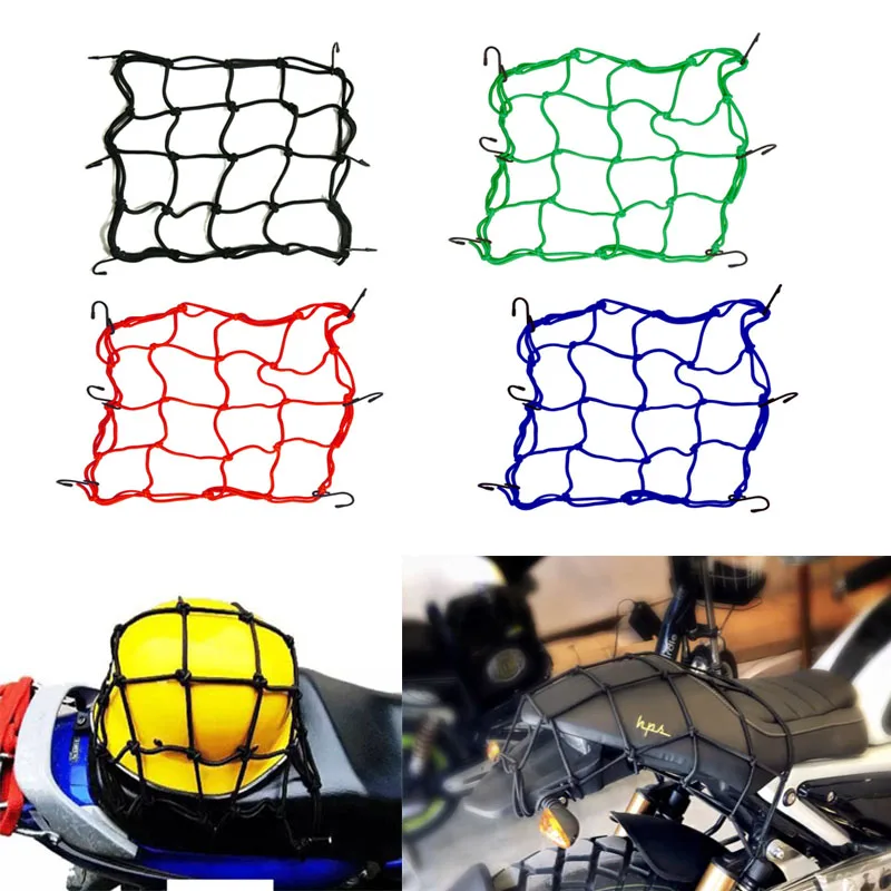 

Регулируемая сетка для груза высокого качества, мотоциклетная сетка для багажа, велосипед, 6 крючков, ручной стиль