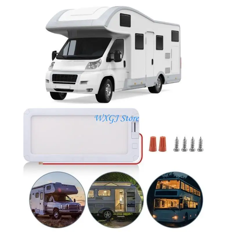 

37JE Multiple Color LED Motorhome Campers Ceiling Inner Light for Travel Enthusiasts