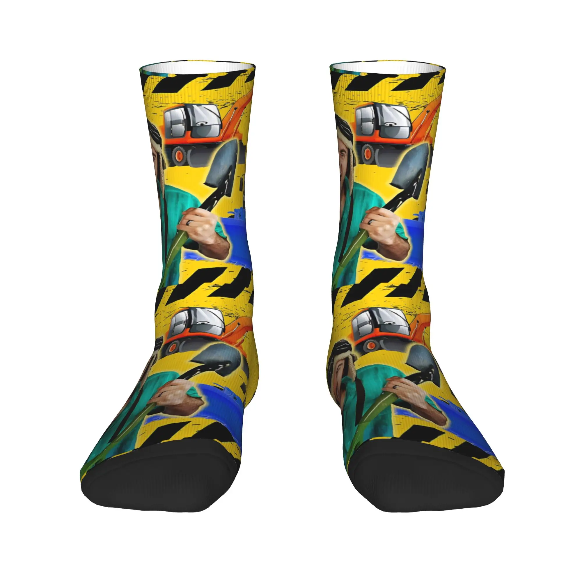 Danny Go Cartoon Stockings  Graphic Gothic Socks Spring Non Slip Socks Women Men Running Sports Medium Soft Socks