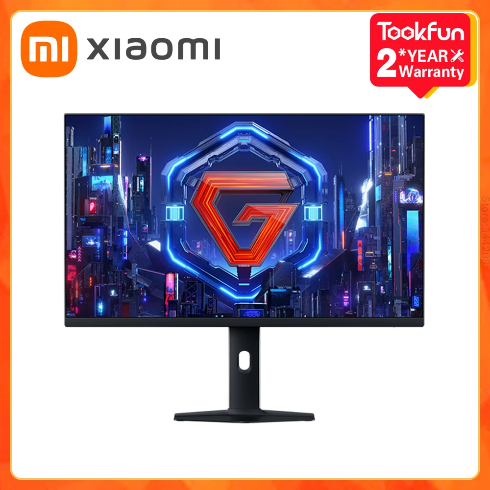 شاشة REDMI G27Q 2026 27 بوصة 10 بت 2K حامل متعدد الوظائف 200 هرتز معدل تحديث عالي FreeSync HDR 400 عمق ألوان العناية بالعين