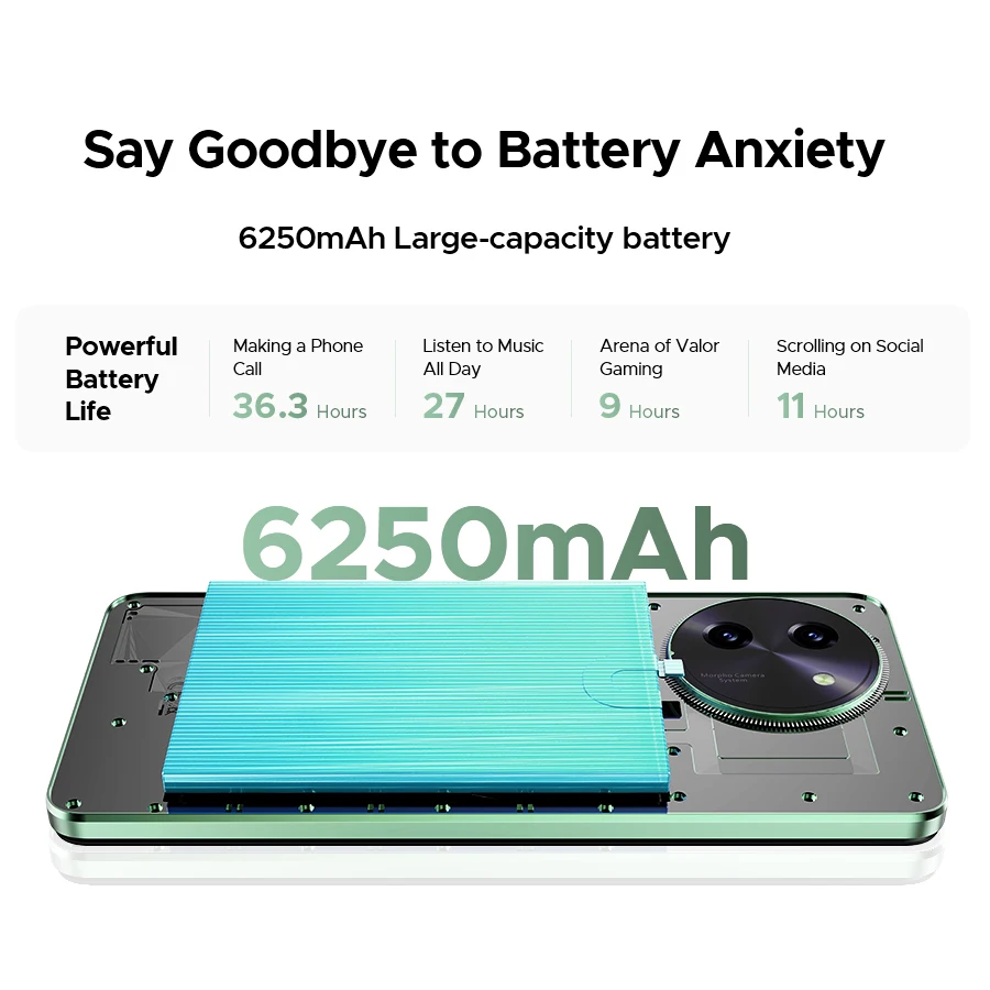 World Premiere DOOGEE Note59 PRO 5G Smartphone 6.75-inch Android 15 32GB 256GB 120Hz 6250mAh Battery 16MP camera NFC Cellphone