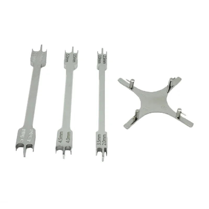 1pc Dental Bracket Gauge Locator Rod Bracket Positioner Orthodontic Materials Instruments Size 2.0-6.0 Teeth Positioner