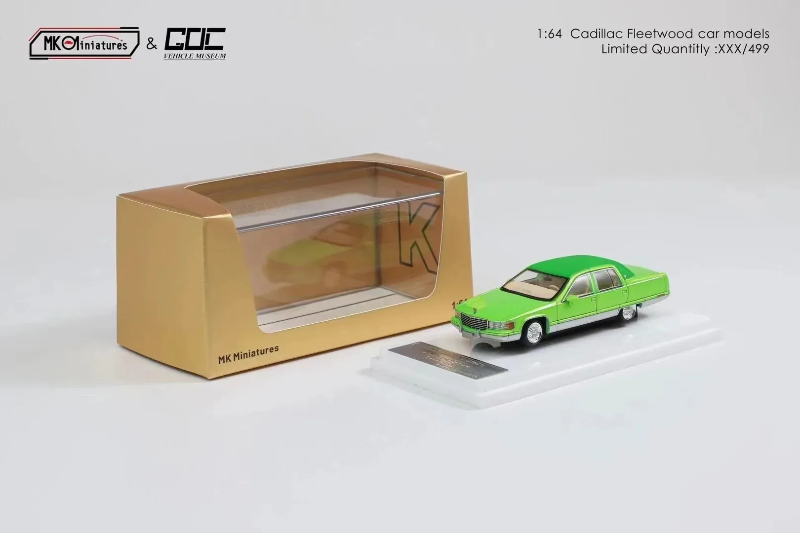 

MK Miniatures X GOC 1:64 Fleetwood Lowrider CTE Limited Литая под давлением модель автомобиля