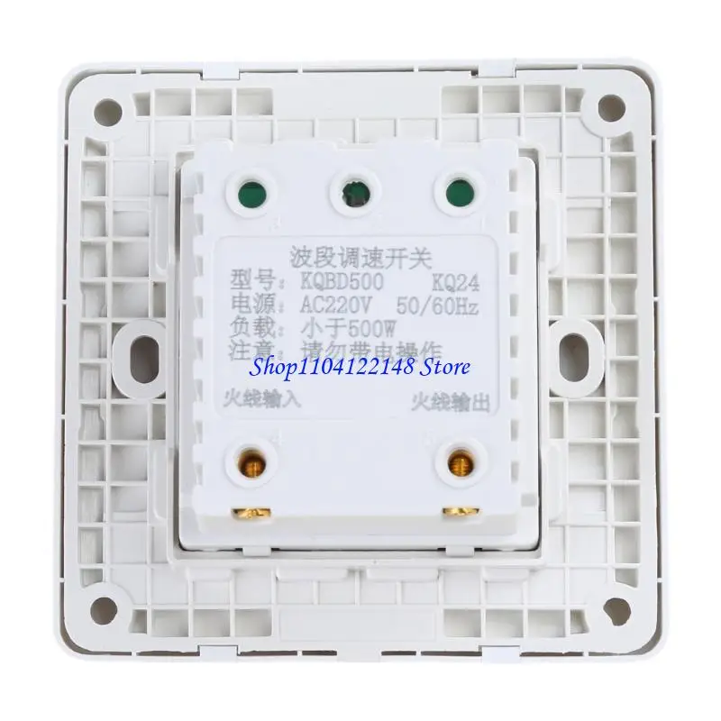 P9FA Speed Adjustment Switches 86 Type Concealed Designing Speed Controller for Fan