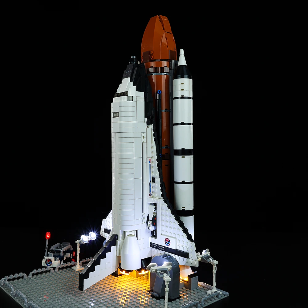 Led Light Kit For 10231 Space Shuttle Expedition Building Blocks Model DIY Toys Set (Not Included Blocks )