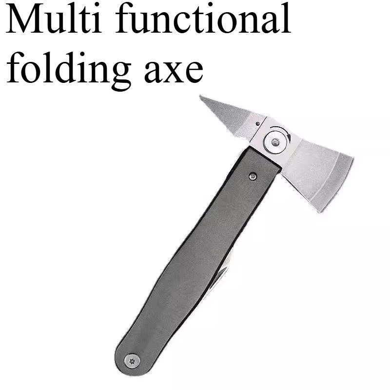 

Tactical multifunctional hammer camping emergency small folding convenient outdoor axe tool hammer tool folding axe
