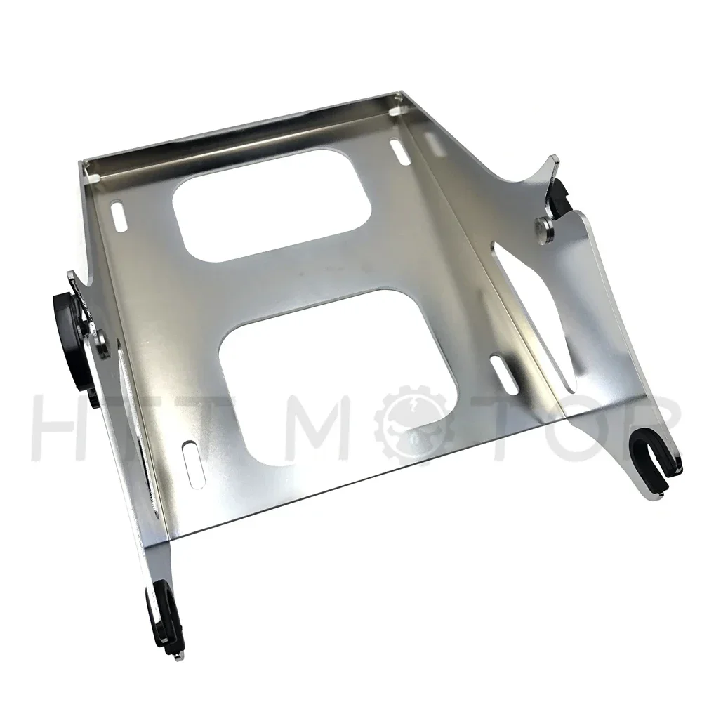 For Harley Davidson Touring Street Glide 2014-2016 Aftermarket Motorcycle Parts Black Detachable 2Up Tour-Pak Luggage Rack