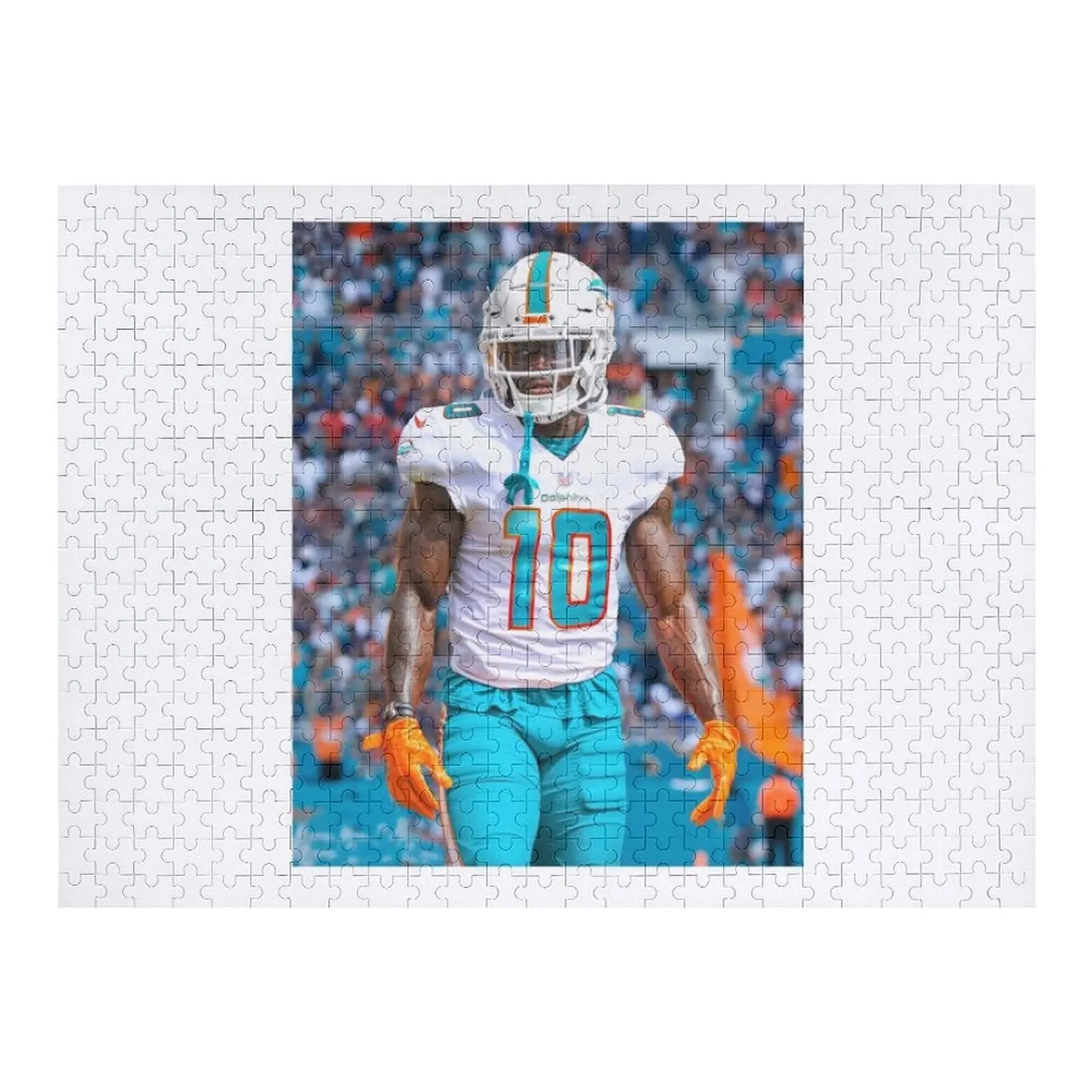 

Tyreek Hill Jigsaw Puzzle Personalized Baby Toy Adult Wooden Jigsaw Pieces Adults Puzzle